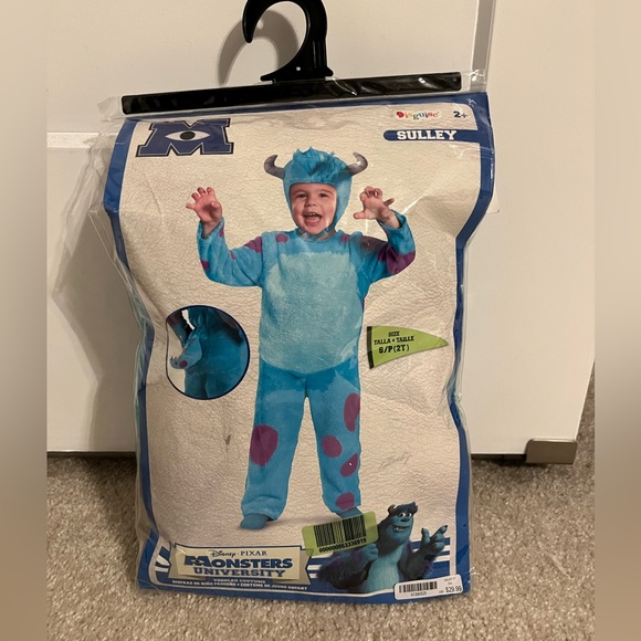 Monsters Inc Sulley costume 2T - Picture 2 of 8